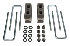 Chevrolet Silverado 3500 Suspension Lift Kit - Rear - Tuff Country - 4in Rear Block & U-Bolt Kit - `01-`10